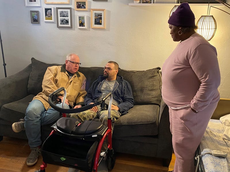 Walz, Jay Spika and Deb Howze