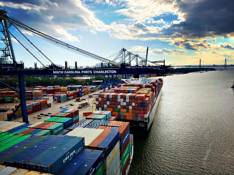 S.C. Ports made significant progress on infrastructure projects in 2019, including work on a new container terminal and harbor deepening.