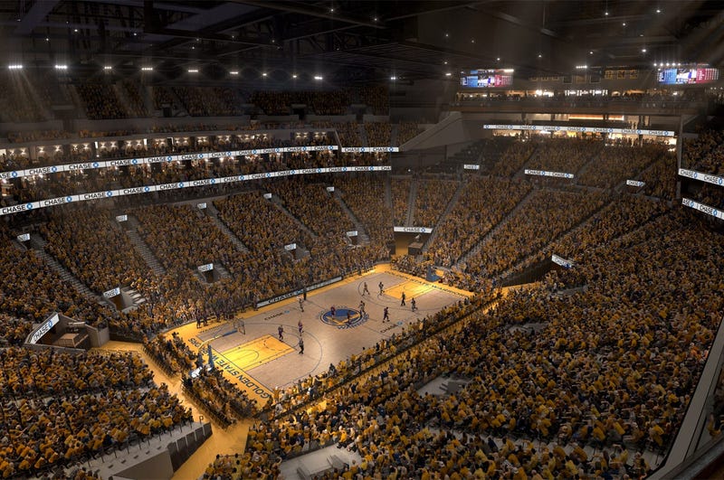 Chase Center (Photo credit: Christina Pedersen/Chase Center)