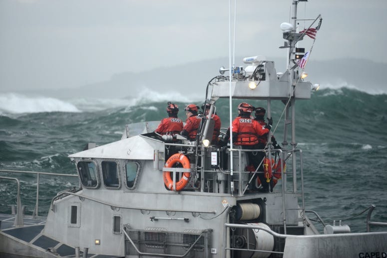 Female surfmen United States Coast Guard