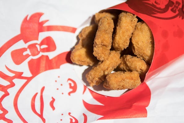 Wendy's, Chicken Nuggets, Free, All Month, September