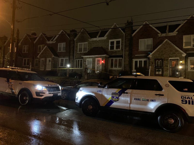Police say a man is in custody for killing two of his relatives early Tuesday morning in West Oak Lane.