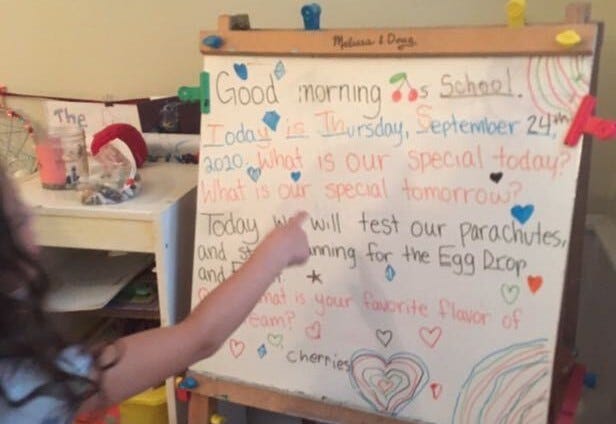 Home school pod space in West Philadelphia