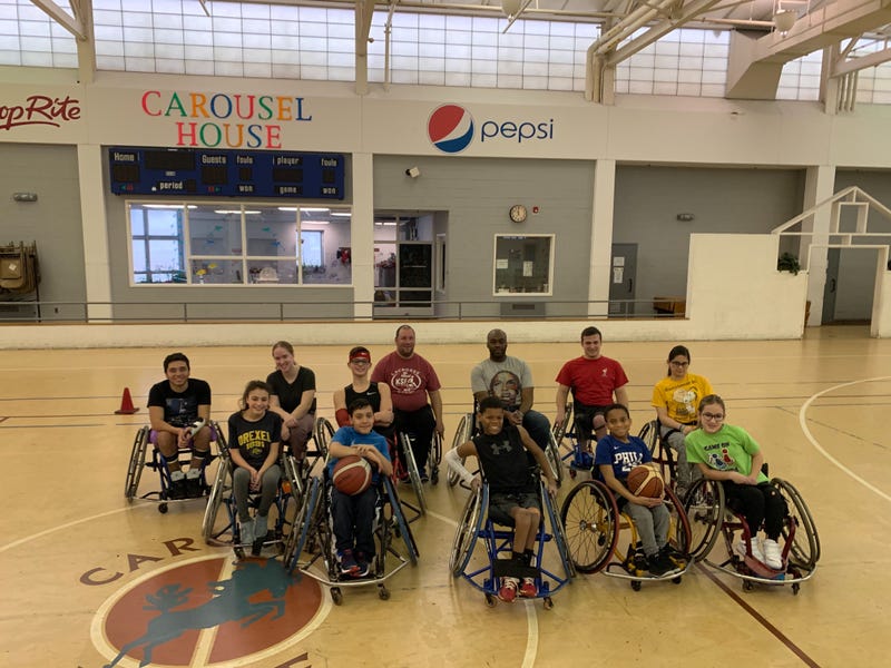 Dozens of young basketball players are in Philadelphia this weekend competing for the chance to play in a national championship tournament this spring.
