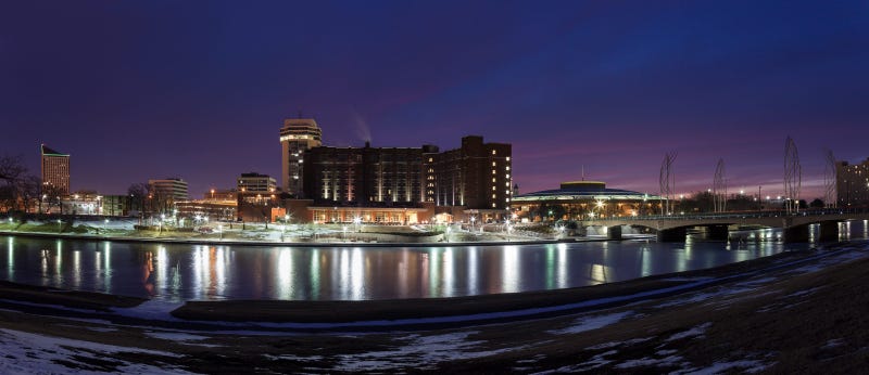 Wichita Kansas skyline