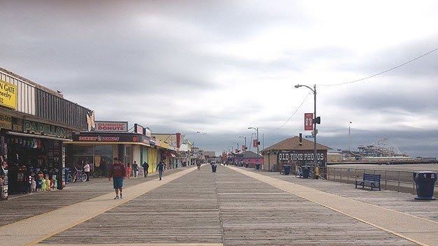 Wildwood Boardwalk.