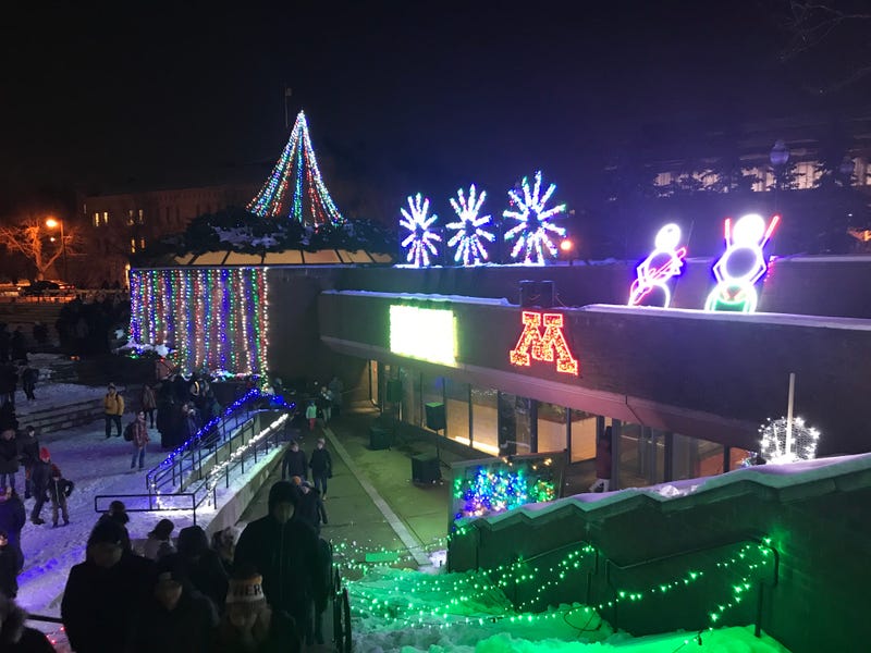 The CSE Winter Light Show 2019 returned Thursday, December 5 on the University of Minnesota campus.