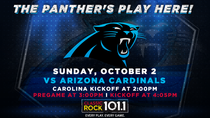 Listen Live: Panthers vs Arizona Cardinals