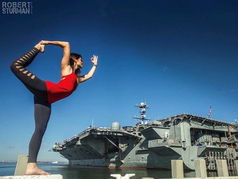 Lt. Cmdr. Naval Reservist Liz Corwin