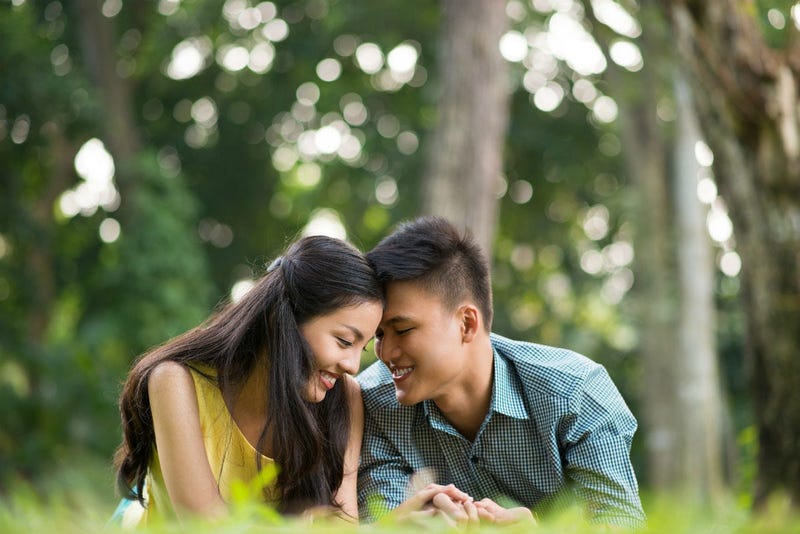 happy young couple