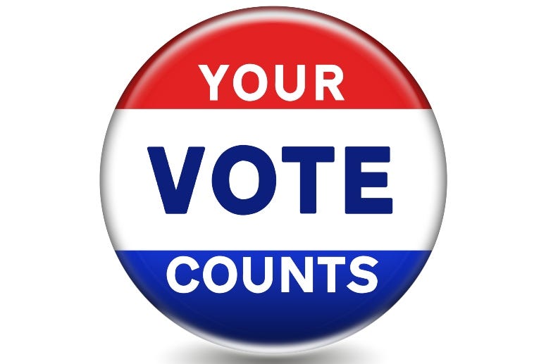 Your Vote Counts Button gguy44 Getty Image