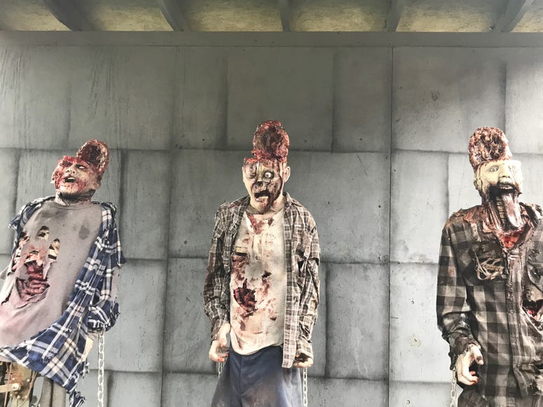 Zombies at MadWorld - Emily Gill