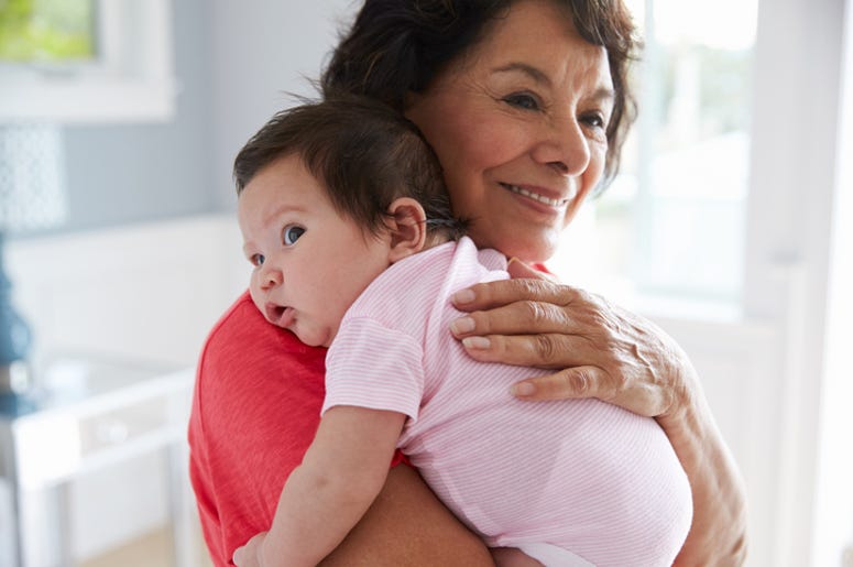 Grandma with Baby