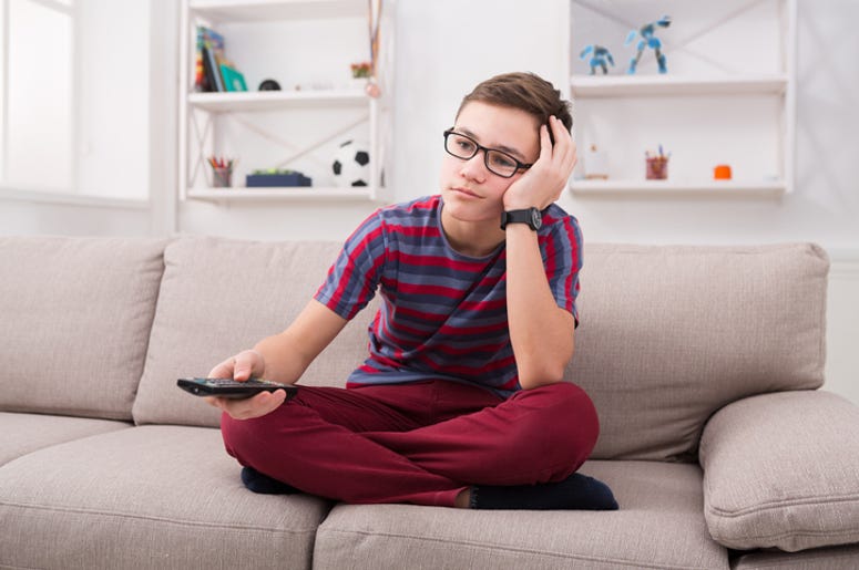 Teenager Home Alone