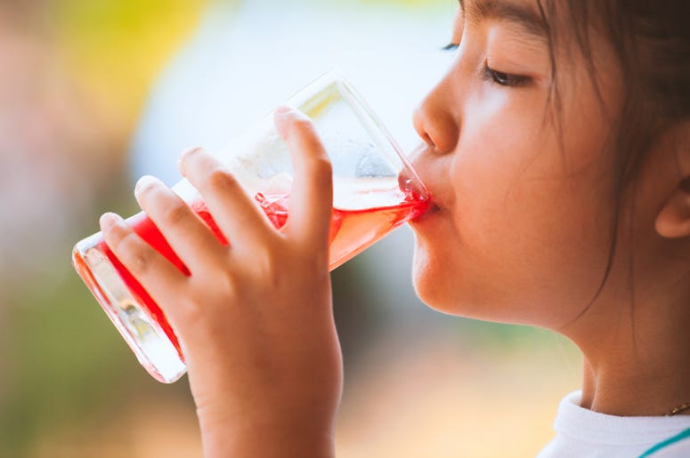 Kid Drinking