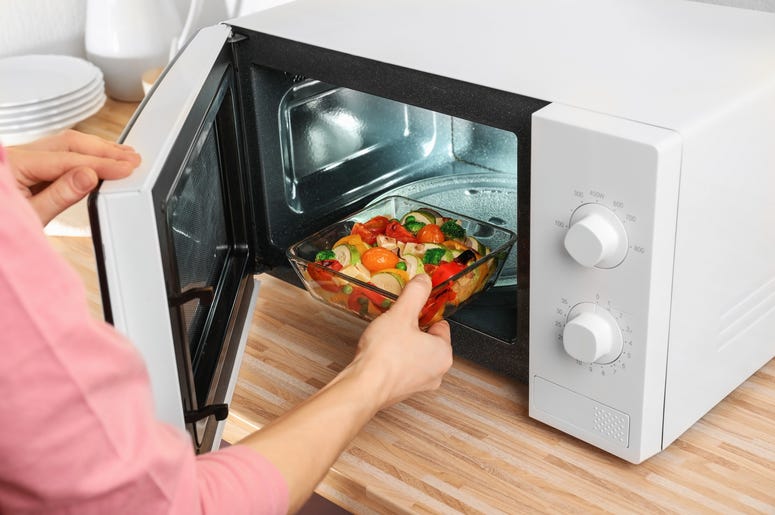 Microwaving food