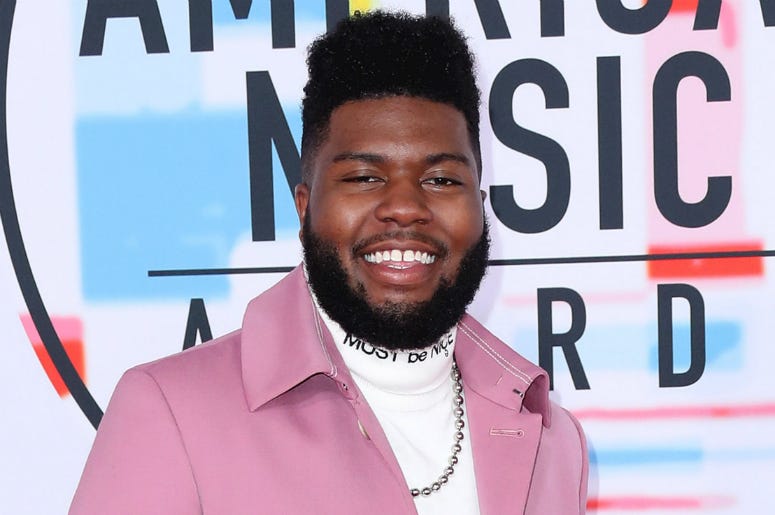 Khalid Khalid at the 2018 American Music Awards at the Microsoft Theatre on October 9, 2018 in Los Angeles, California.