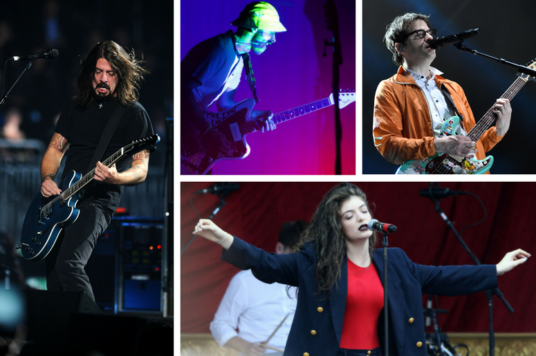 Foo Fighters, Lorde, Portugal. The Man, Weezer Foo Fighters, Lorde, Portugal. The Man, Weezer