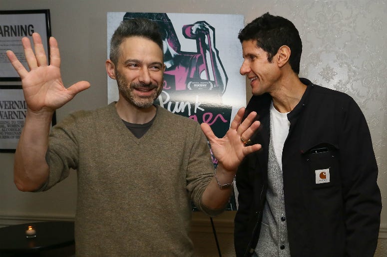 Adam Horovitz and Michael Diamond of The Beastie Boys Adam Horovitz and Michael Diamond of The Beastie Boys