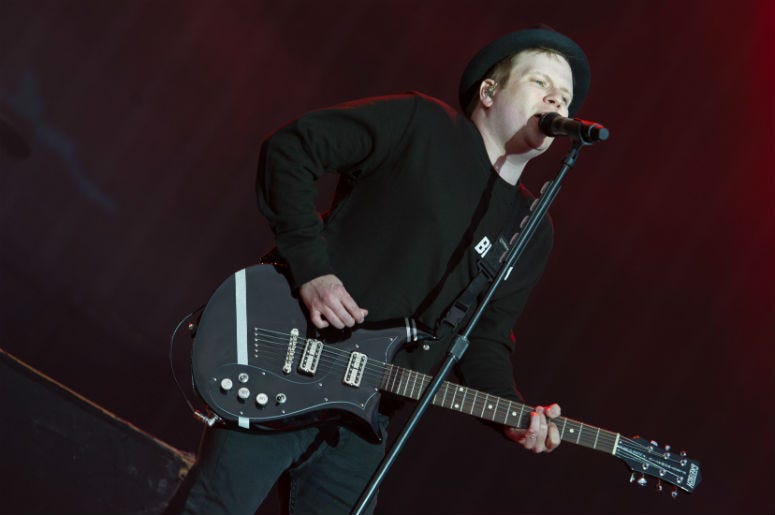 Patrick Stump of Fall Out Boy Patrick Stump of Fall Out Boy