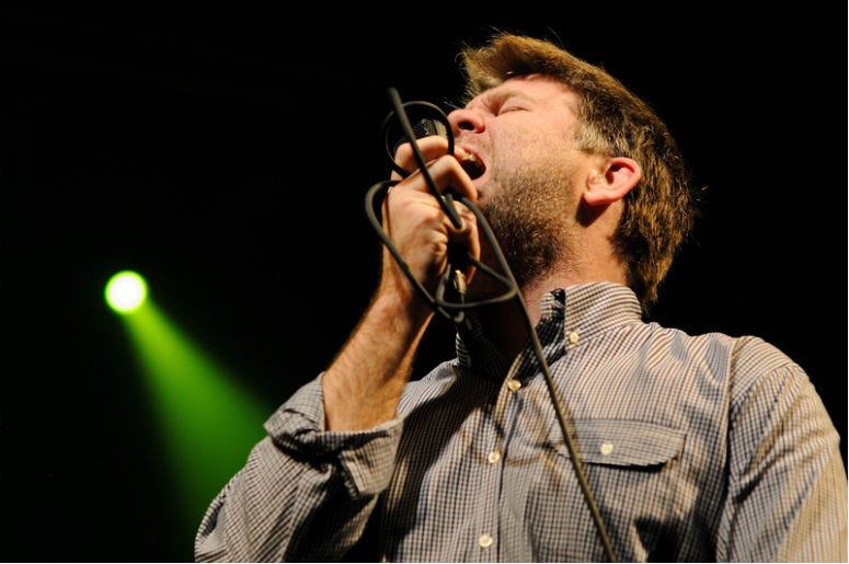 BARCELONA, SPAIN - NOV 6: LCD Soundsystem band performs at Razzmatazz on November 6, 2010 in Barcelona, Spain. BARCELONA, SPAIN - NOV 6: LCD Soundsystem band performs at Razzmatazz on November 6, 2010 in Barcelona, Spain.