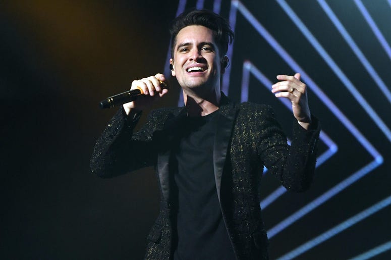 Brendon Urie of Panic! at the Disco Brendon Urie of Panic! at the Disco