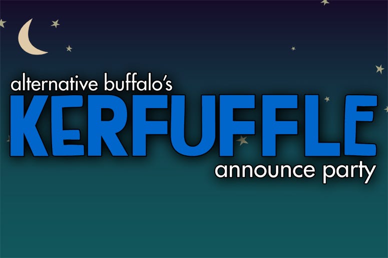 Kerfuffle Announce Party artwork