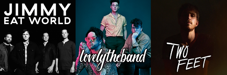3 BANDS WITH TWO FEET