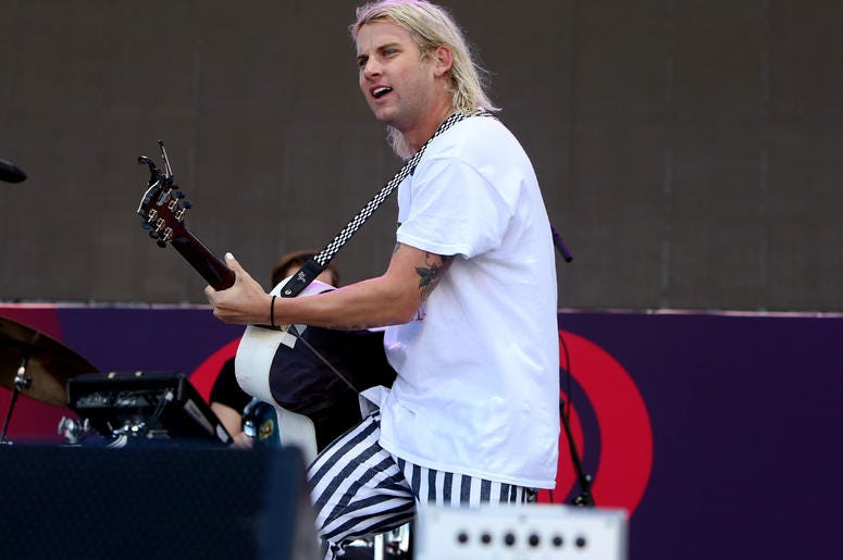 Judah Akers lead singer of Judah and the Lion performs Judah Akers lead singer of Judah and the Lion performs