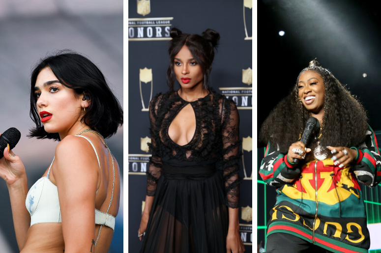 Dua Lipa, Ciara and Missy Elliott Dua Lipa, Ciara and Missy Elliott