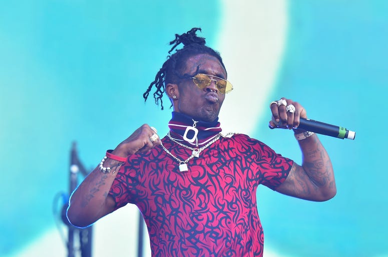Lil Uzi Vert performing on the third day of the Wireless Festival, in Finsbury Park, north London Lil Uzi Vert performing on the third day of the Wireless Festival, in Finsbury Park, north London