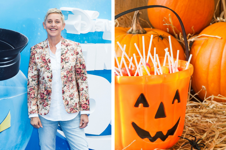 Ellen Generes and Halloween Ellen Generes and Halloween