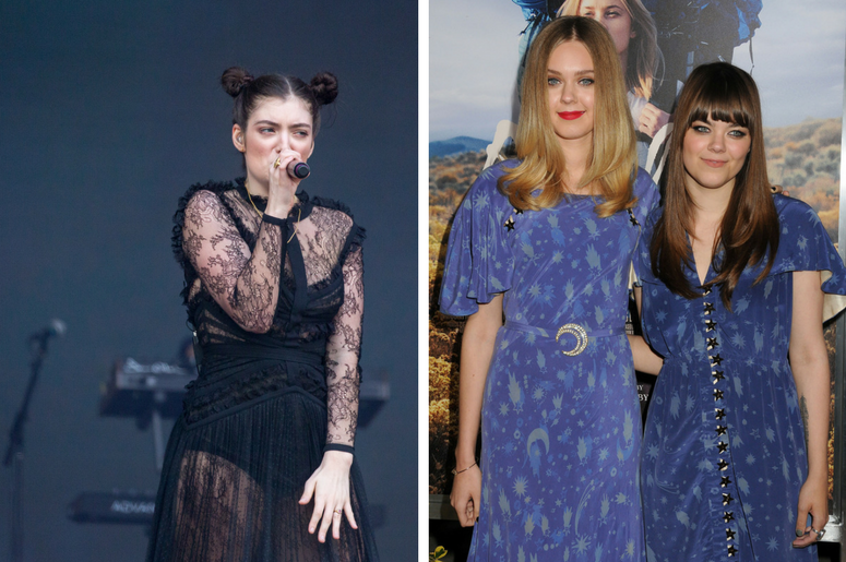 Lorde and First Aid Kit Lorde and First Aid Kit