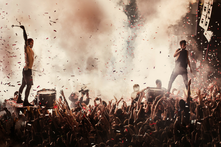 Tyler Joseph and Josh Dun of Twenty One Pilots Tyler Joseph and Josh Dun of Twenty One Pilots