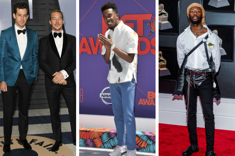 Silk City | Desiigner | GoldLink Mark Ronson, Diplo. 2018 Vanity Fair Oscar Party following the 90th Academy Awards held at the Wallis Annenberg Center for the Performing Arts. / Desiigner arrives at the 2018 BET Awards / GoldLink arrives at the 60th Annual GRAMMY Awards