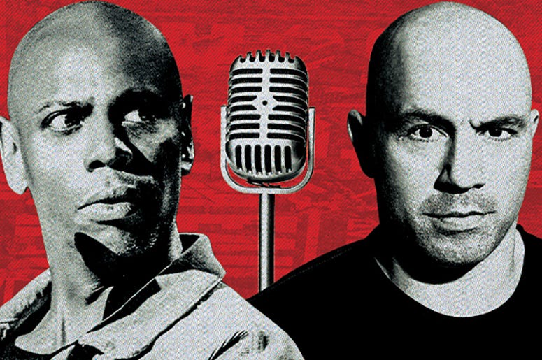 Dave Chappelle and Joe Rogan