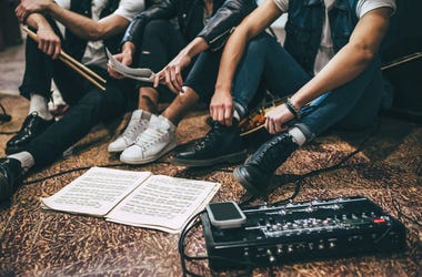 Band in Studio