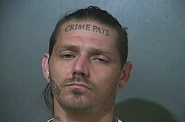 Osterlind: Man With 'Crime Pays' Tattoo Arrested Again