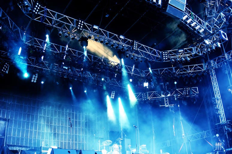 Empty stage Empty stage
