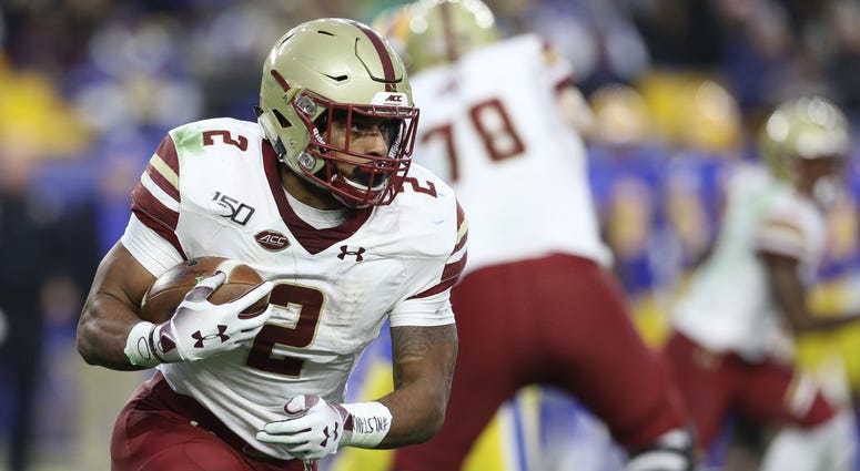 AJ Dillon, Boston College
