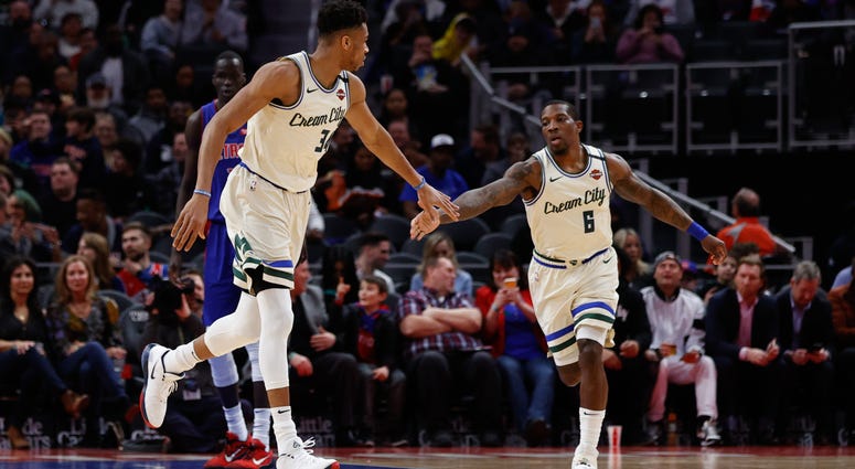 Giannis Antetokounmpo, Eric Bledsoe, Milwaukee Bucks