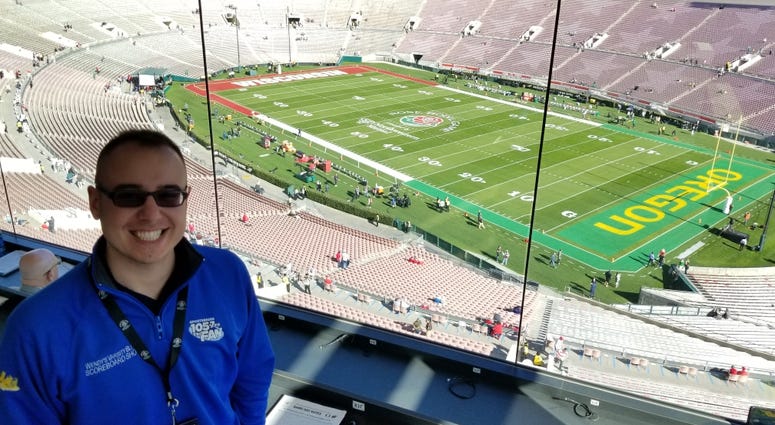Radio Joe at the Rose Bowl!