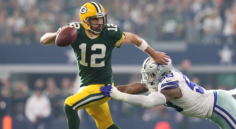 Aaron rodgers in Dallas