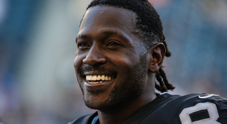 Antonio Brown with Patriots