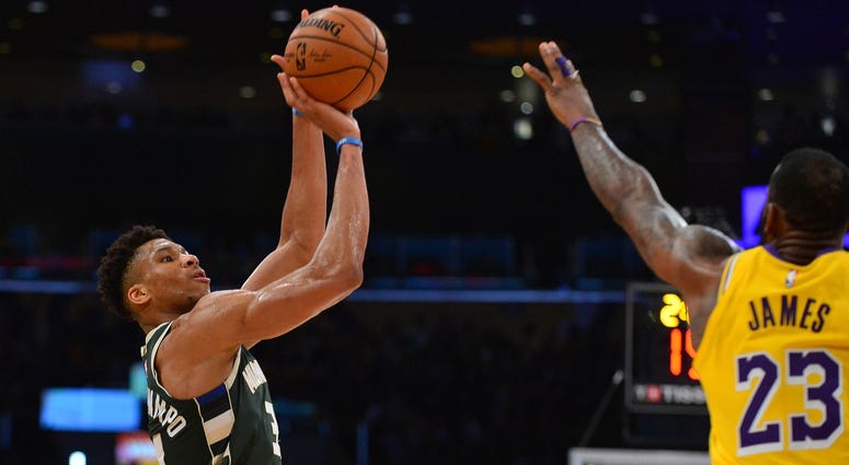 Giannis and LeBron
