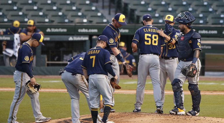 Craig Counsell lifts Alex Claudio