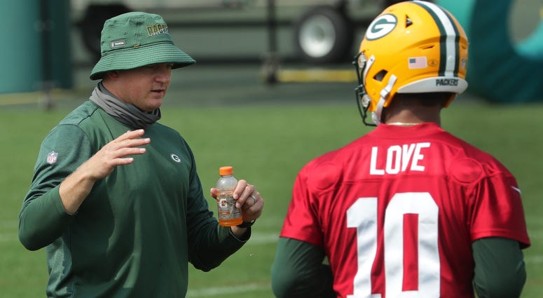 Jordan Love gets camp work