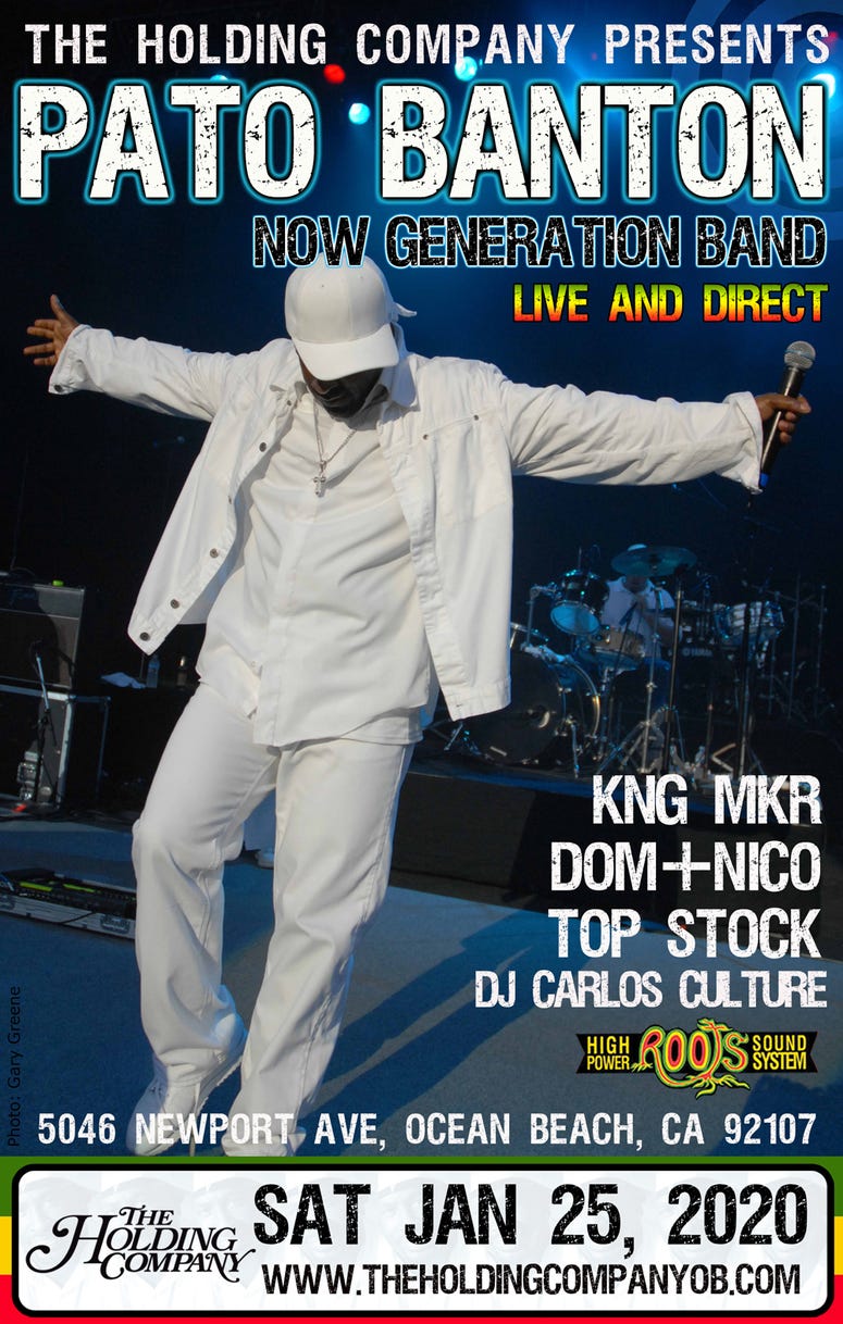 Pato Banton Live
