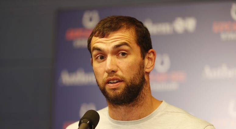 Andrew Luck Colts Press Conference