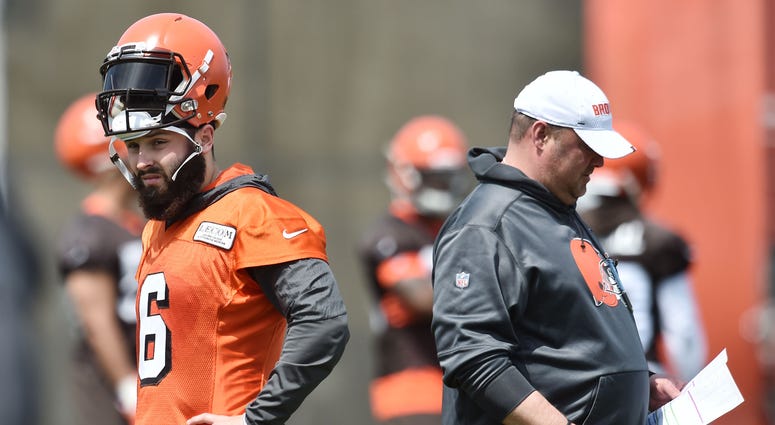 Baker Mayfield Freddie Kitchens Browns NFL